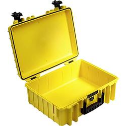 Foto van B & w international outdoor-koffer outdoor.cases typ 5000 22.1 l (b x h x d) 430 x 190 x 365 mm geel 5000/y