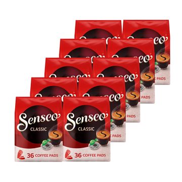 Foto van Senseo classic koffiepads 10 x 36 stuks bij jumbo