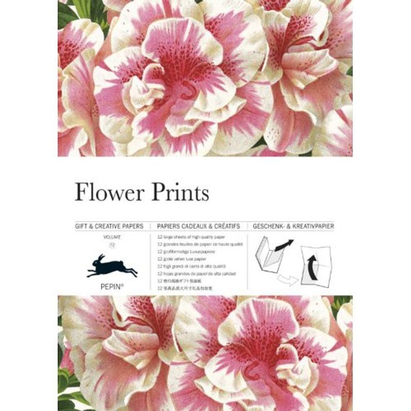 Foto van Flower prints / volume 77 - gift & creative papers