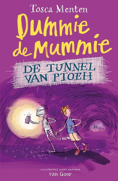 Foto van Dummie de mummie - de tunnel van ptoeh - tosca menten - ebook