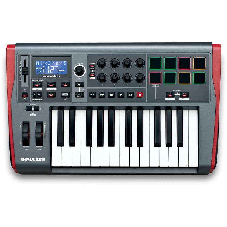 Foto van Novation impulse 25 midi-keyboard