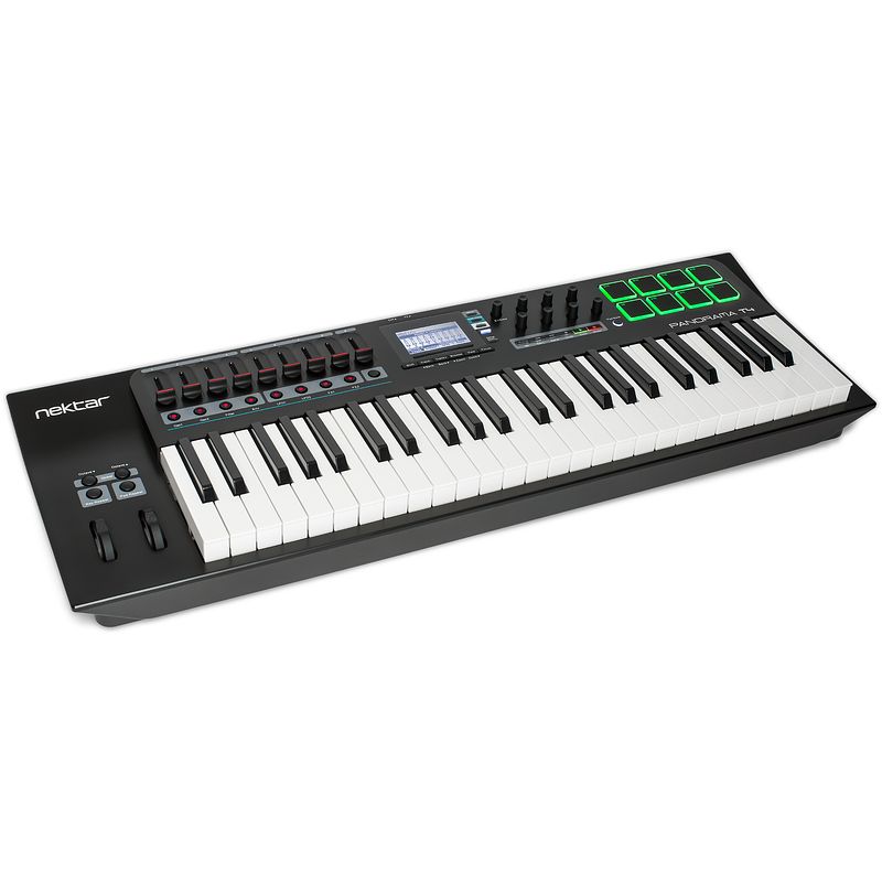 Foto van Nektar panorama t4 usb/midi keyboard 49 toetsen