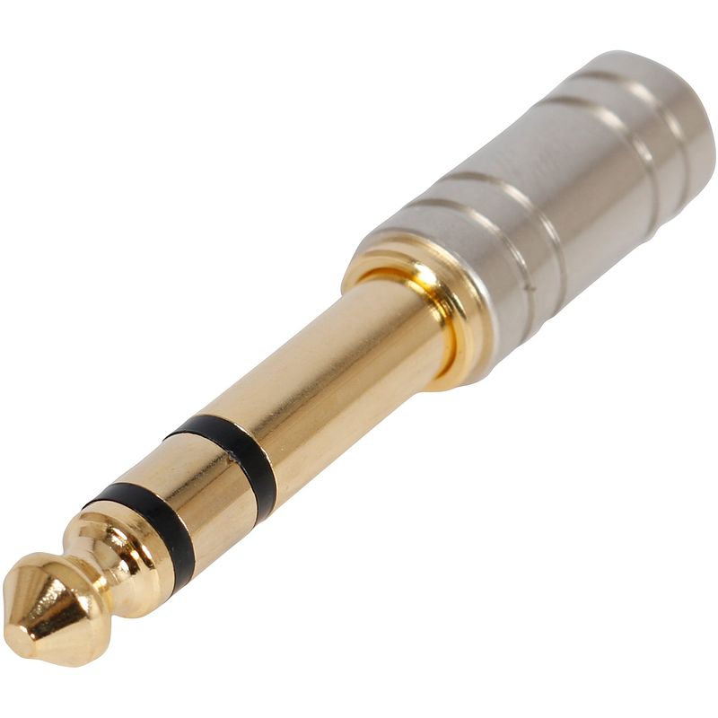 Foto van Devine ada121 adapter plug 3.5 mm jack stereo - 6.35 mm jack stereo