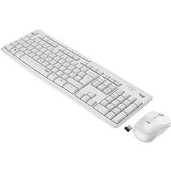 Foto van Pack keyboard mouse - draadloos - logitech - mk295 - silenttouch - numeriek toetsenbord - frans azerty-toetsenbord - wit
