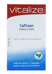 Foto van Vitalize positief saffraan complex capsules