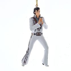 Foto van Kurt s. adler - ornament plastic elvis in jumpsuit l12.5cm