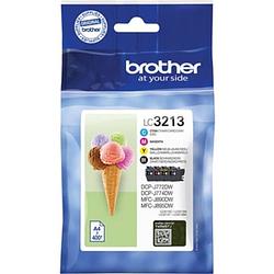 Foto van Brother cartridge lc3213 multi bcmy