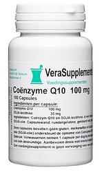 Foto van Verasupplements coënzyme q10 100 mg capsules