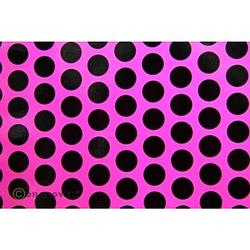 Foto van Oracover orastick fun 1 45-014-071-002 plakfolie (l x b) 2 m x 60 cm neon-roze-zwart (fluorescerend)