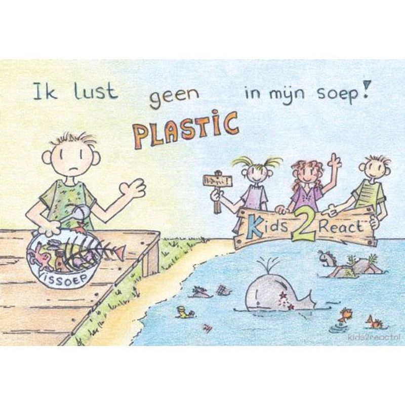 Foto van Ik lust geen plastic in mijn soep!