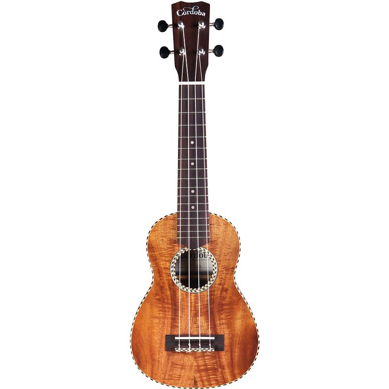 Foto van Cordoba 25s sopraan ukelele met acacia top