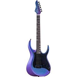 Foto van Mooer gtrs guitars modern 800 blue chameleon intelligent guitar met gigbag