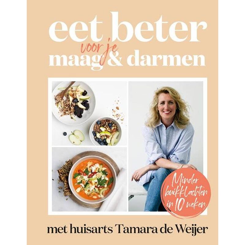 Foto van Eet beter voor je maag en darmen met huisarts tamara de weijer