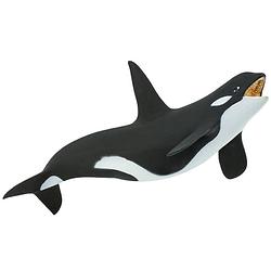 Foto van Safari speeldier orka junior 17 x 7 cm zwart/wit