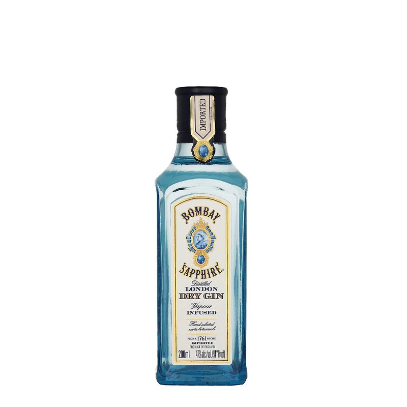 Foto van Bombay sapphire 20cl 47% gin