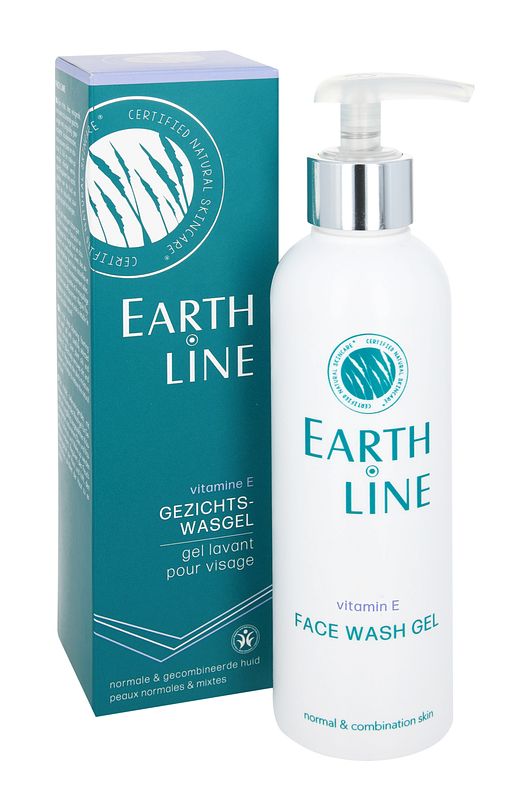 Foto van Earth line vitamine e gezichtswasgel