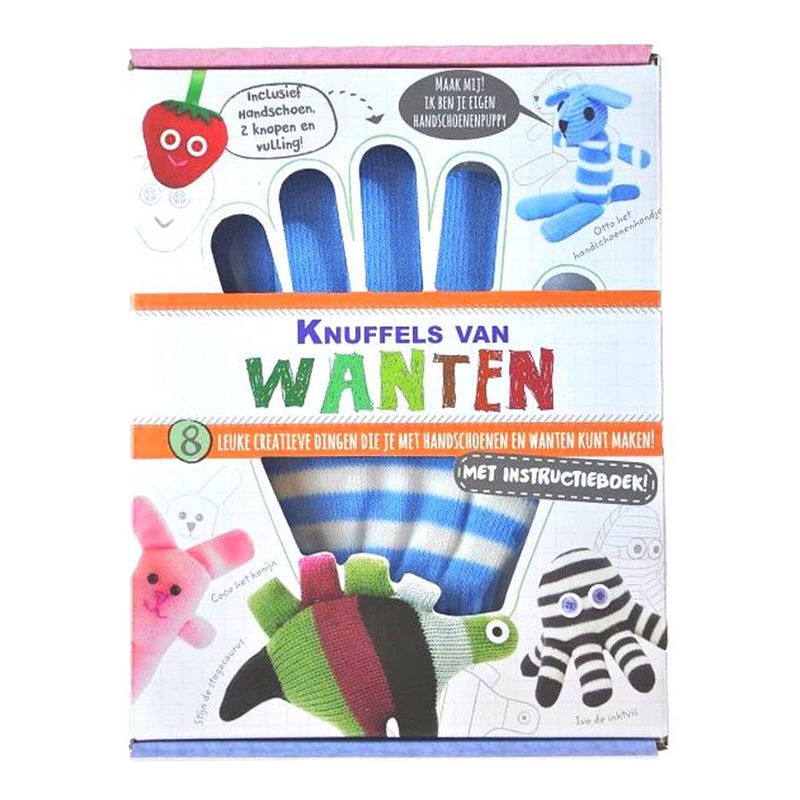 Foto van Maak je eigen knuffels van wanten (met instructieboek)