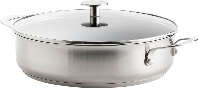 Foto van Kitchenaid stainless steel sheet hapjespan 28cm