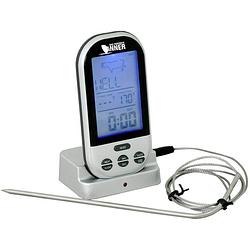 Foto van Techno line ws 1050 barbecuethermometer alarm, bewaking van kerntemperatuur °c /°f-weergave, gevogelte, lam, kalkoen, rund, varken, burger