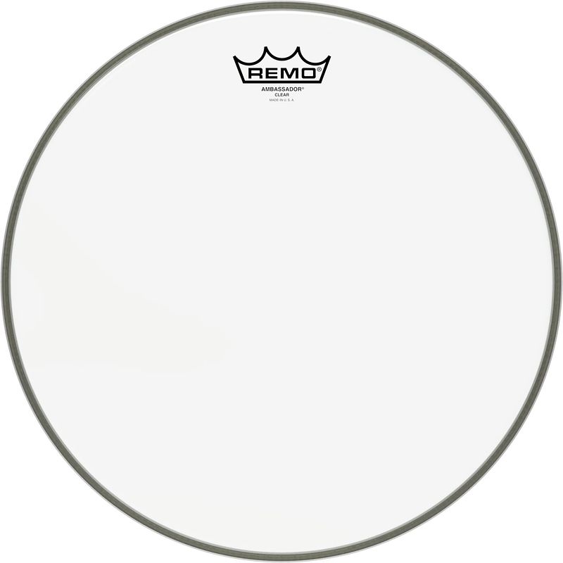 Foto van Remo ba-0314-00 ambassador clear 14 inch drumvel