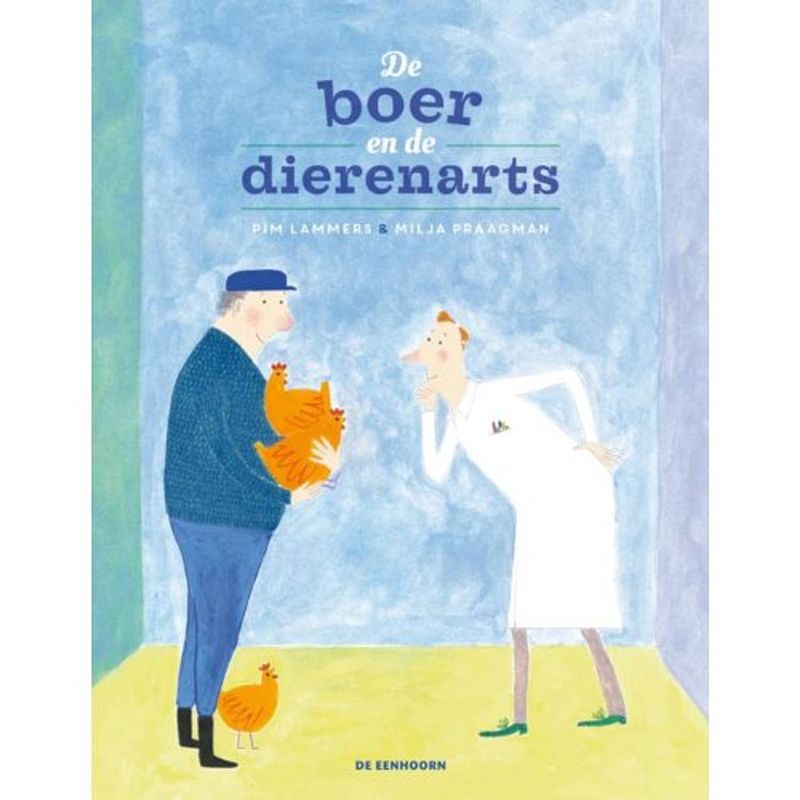 Foto van De boer en de dierenarts