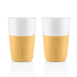 Foto van Eva solo - bekers voor caffe latte, set van 2 stuks, golden sand - eva solo