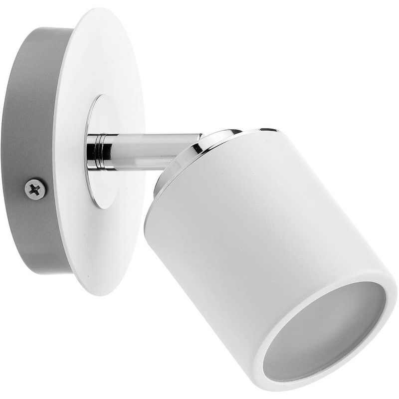 Foto van Paulmann tube 66717 wandlamp voor badkamer 10 w wit, chroom