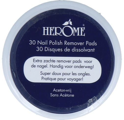 Foto van Herome caring nailpolish remover pads