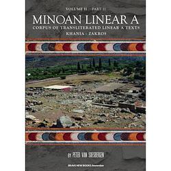 Foto van Minoan linear a, volume ii, part 2