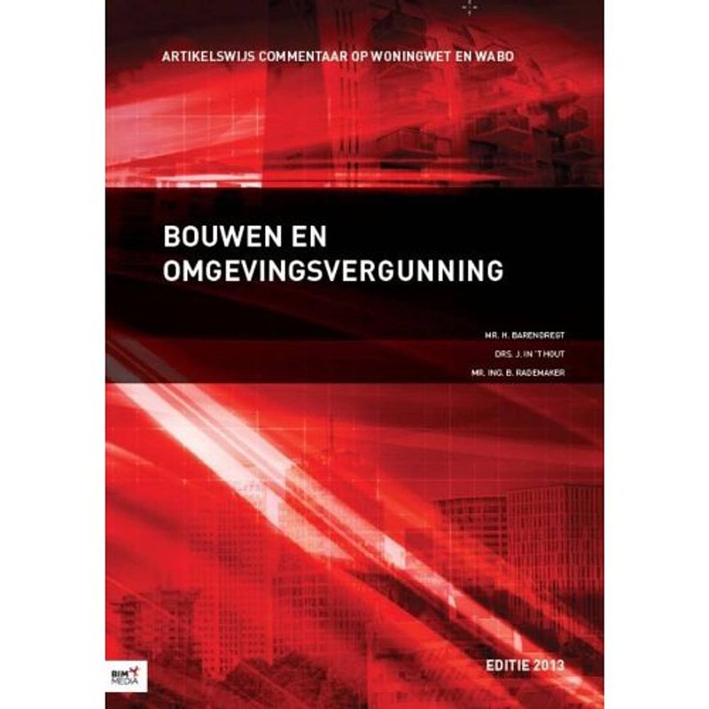 Foto van Bouwen en omgevingsvergunning / 2013