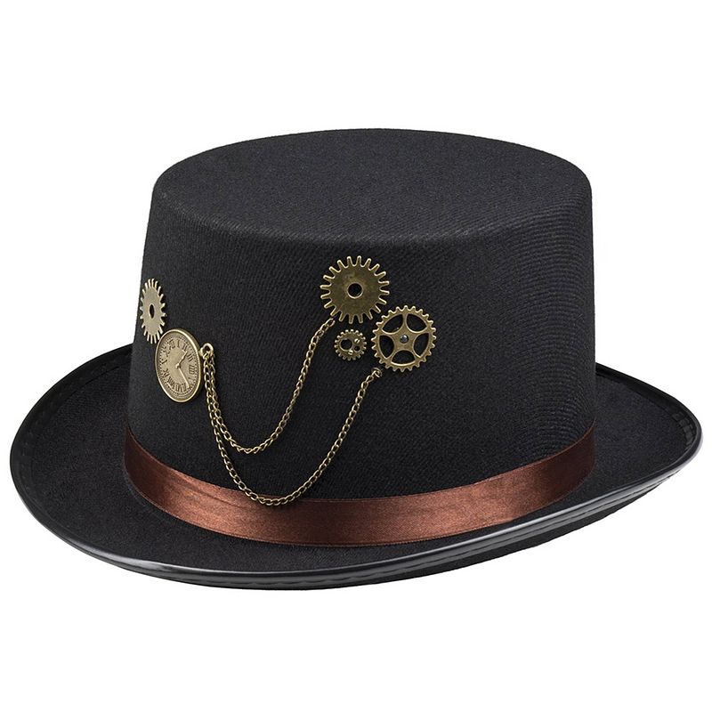 Foto van Boland hoed steamclock zwart one size