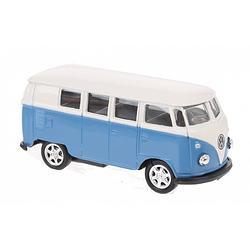 Foto van Welly metalen volkswagen bus (1962): blauw