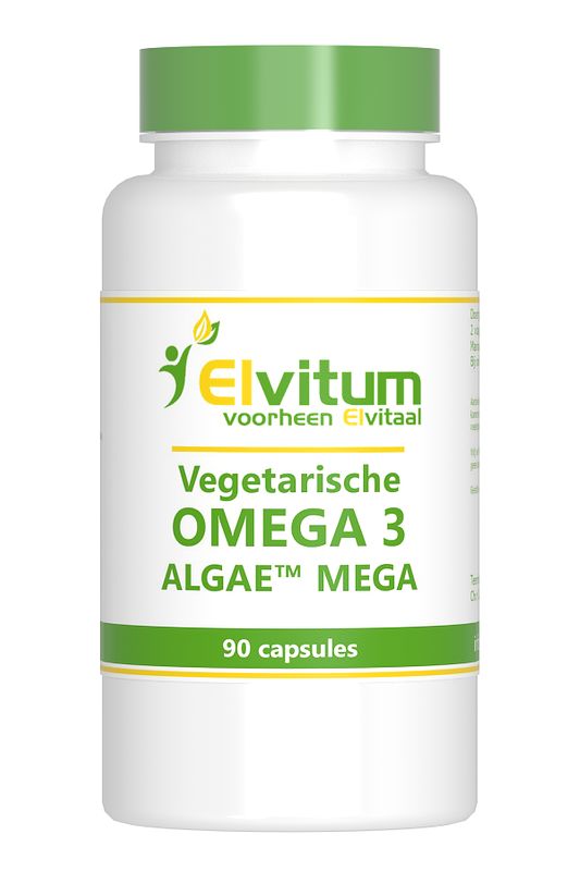 Foto van Elvitum vegetarische omega 3 vegicaps