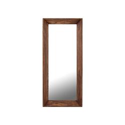 Foto van Ptmd chevar brown sheesham wood mirror rectangle s