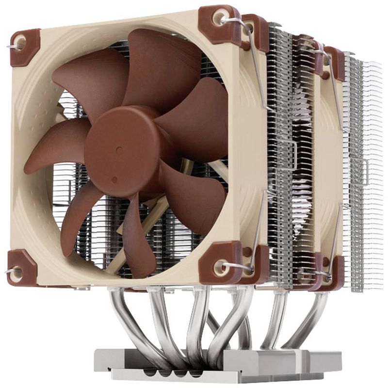 Foto van Noctua nh-d9 dx-4189 4u cpu-koellichaam met ventilator