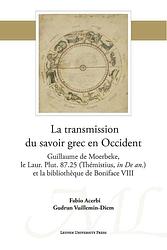 Foto van La transmission du savoir grec en occident - fabio acerbi, gudrun vuillemin diem - ebook