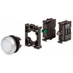 Foto van Eaton m22-dl-w-k10led-bvp verlichte druktoets kunststof frontring 1 stuk(s)