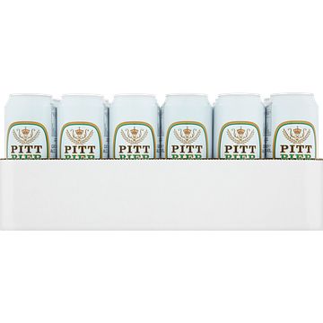 Foto van Pitt bier blik 24x500ml bij jumbo