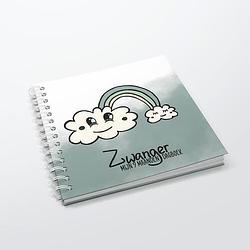 Foto van Zwanger mijn 9 maanden dagboek - debbie van zomeren-de jong - hardcover (9789083180625)