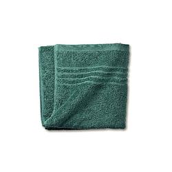 Foto van Kela handdoek leonora 100 x 50 cm katoen donkergroen