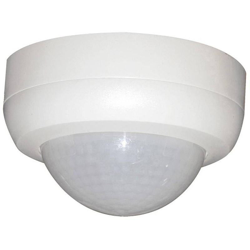 Foto van B.e.g. brück 92144 pir-bewegingsmelder opbouw (op muur), plafond 360 ° wit ip44