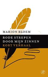 Foto van Rode strepen door mijn zinnen - marion bloem - ebook