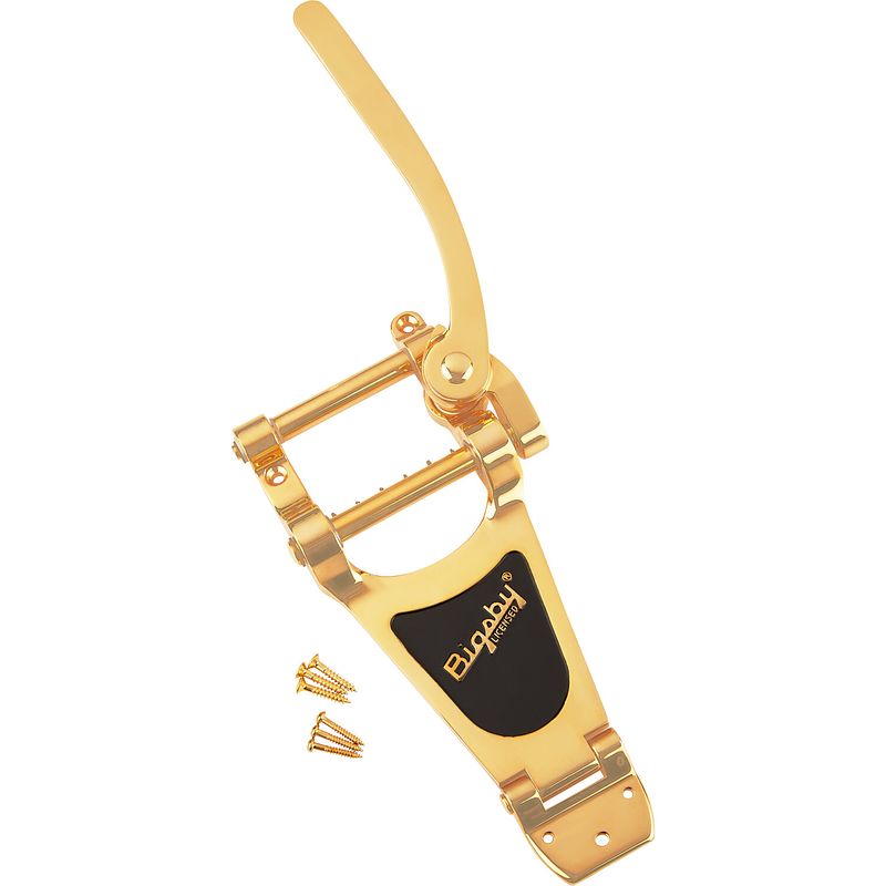 Foto van Bigsby licensed b70g gold vibrato staartstuk