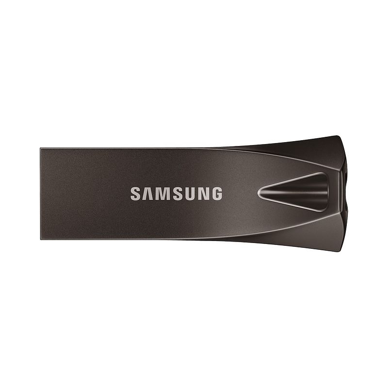 Foto van Samsung bar plus 512gb usb-sticks grijs