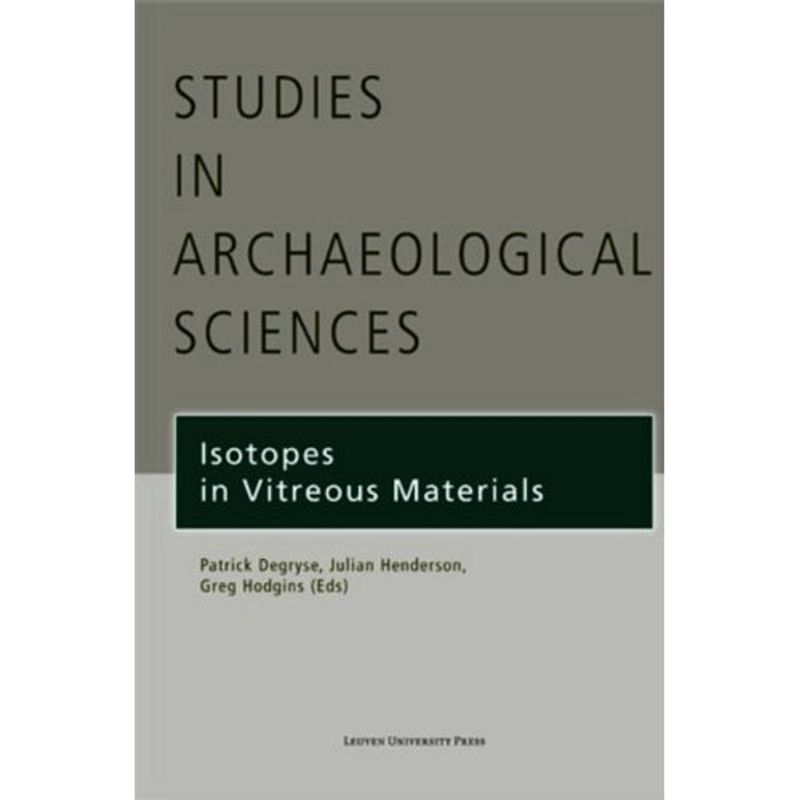 Foto van Isotopes in vitreous materials - studies in