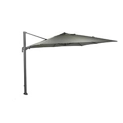 Foto van Garden impressions zweefparasol hawaii big pole 350x350 - donker grijs - moss green