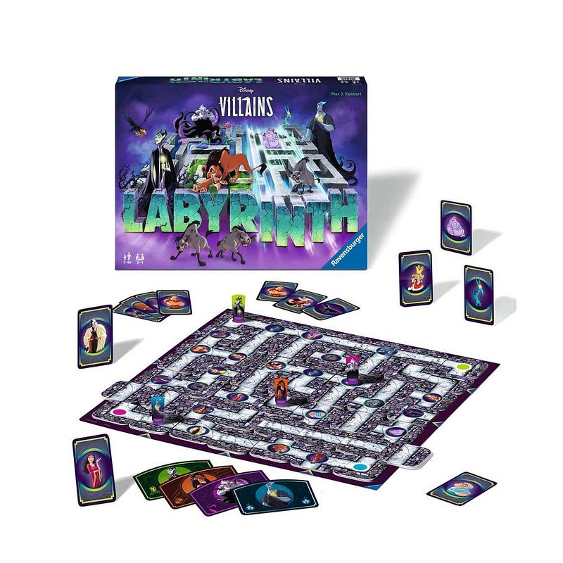 Foto van Ravensburger labyrinth disney villains