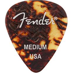 Foto van Fender wavelength picks 351 medium shell plectrumset (6 stuks)