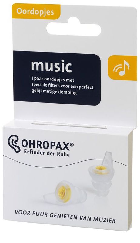 Foto van Ohropax filter music oordopjes