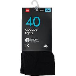 Foto van Hema panty temperatuurregulerend 40 denier zwart maat m 40/42 bij jumbo